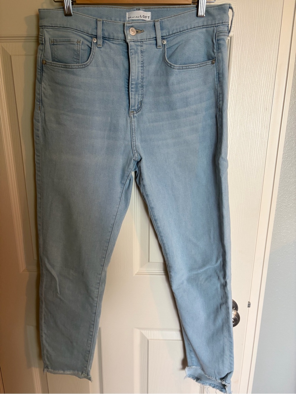 LOFT Light Blue Skinny Jeans
